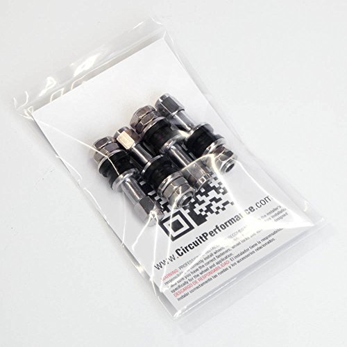 Circuit Performance Vs43 Chrome Bolt-In Valve Stems 43Mm (Set Of 4) #TOP5