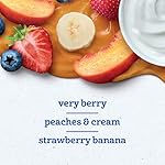Gerber Baby Food Pouches, Very Berry (3), Peaches & Cream (2), Strawberry Banana (2), Value Pack, Fruit and Yogurt, Toddler, (3.5 oz each), (Pack of 9) - Image 3