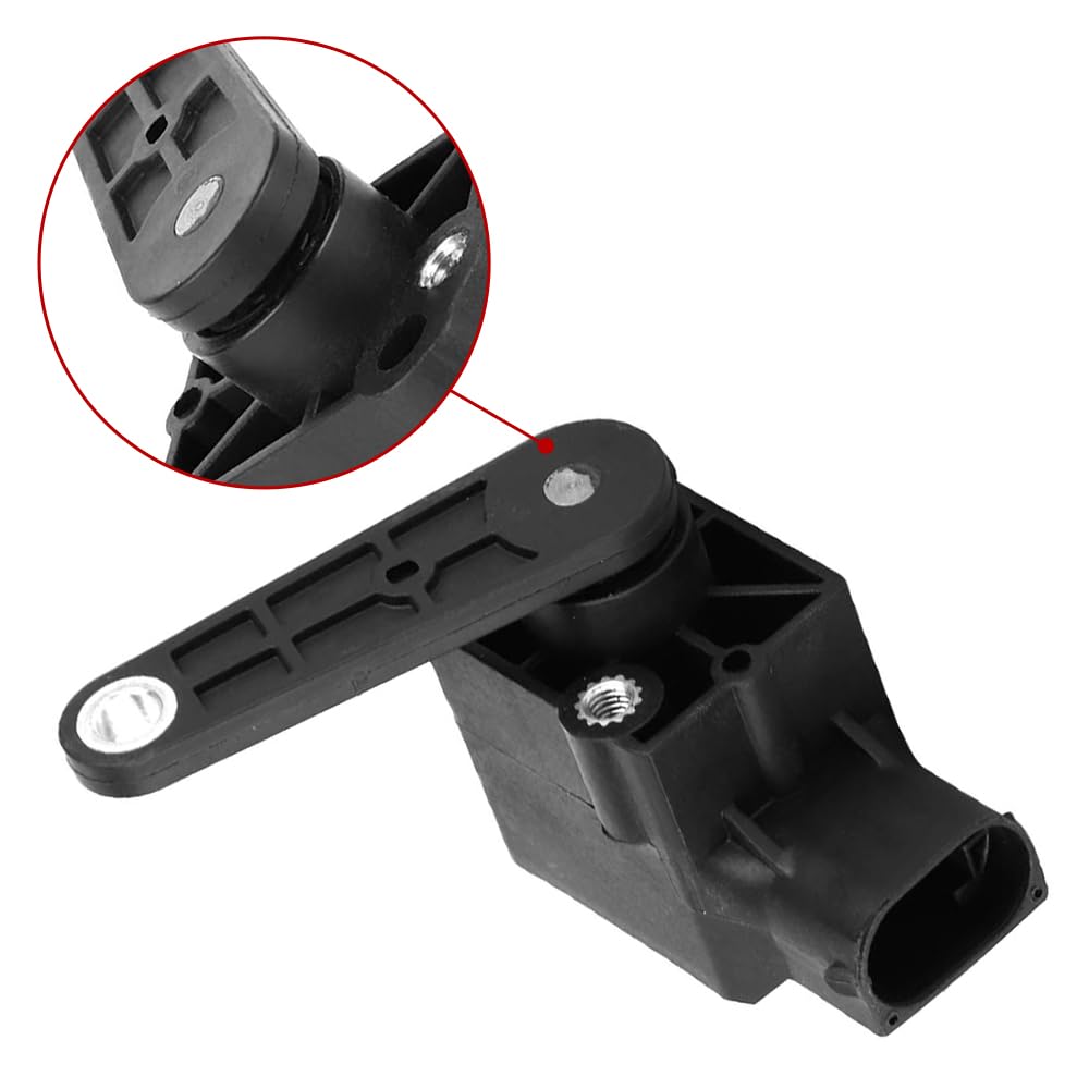 Sensore di livello di altezza del faro posteriore, 1 pezzo, sensore di assistenza per sospensioni pneumatiche con magnetico, compatibile con BMW serie 3 berlina E46 1998-2005
