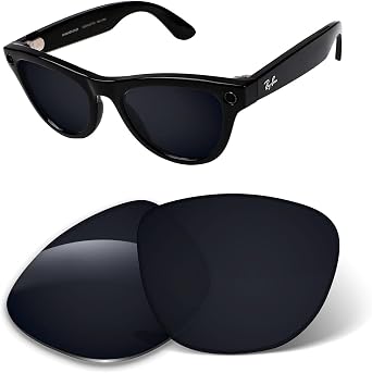 1.6MM Replacement Lenses Compatible with Ray-Ban Meta Skyler Gen 2 RW4014 52mm Smart Glasses, Anti-Scratch and Easy-Fit