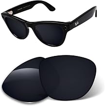 1.6MM Transition Replacement Lenses Compatible with Ray-Ban Meta Skyler RW4010/RW4014 52mm Smart Glasses, Scratch-Proof