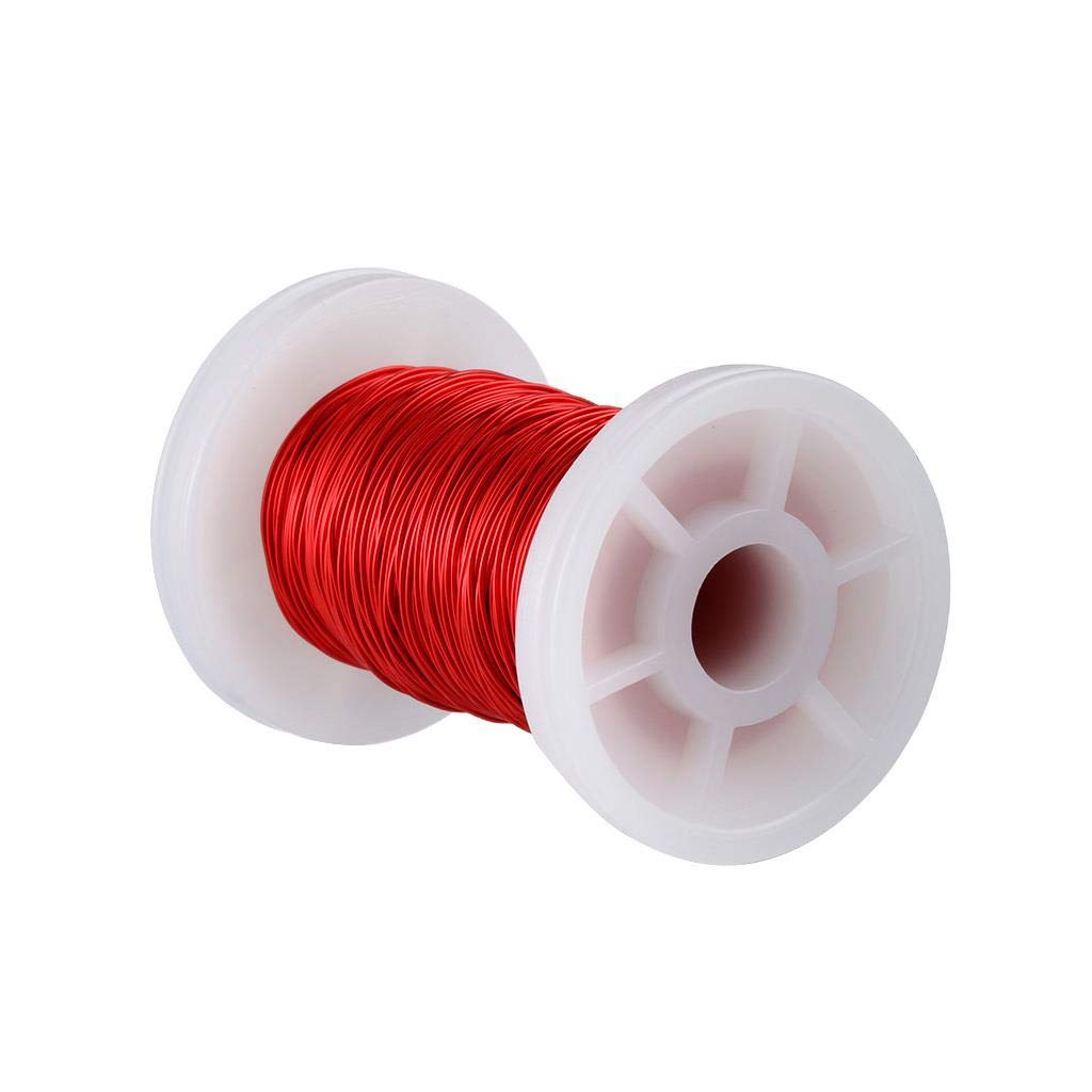 18 AWG Magnet Wire - Red Enameled Copper Wire -21
