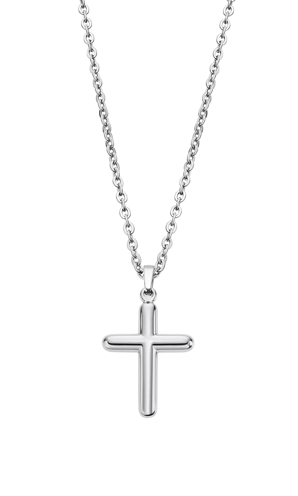 LOTUS STYLE Collar LS2217-1/2 Men In Black Acero inoxidable 316l Cruz 500.00 mm Hombre