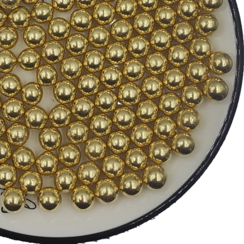 Gold Pearl Sugar Sprinkles 4.23 oz, 10mm Candy Pearls Ideal for B...