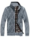 【FACILE D'ENTRETIEN】Le tissu résistant du cardigan zippé pour homme YAOBAOLE est non seulement doux, mais aussi facile d'entretien, permettant un lavage facile et une longue durée de vie.