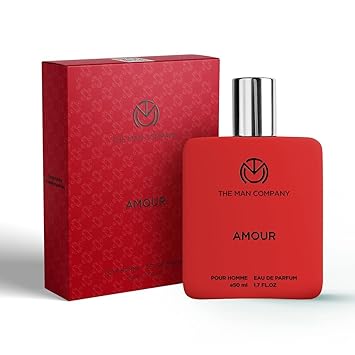 The Man Company Amour EDP Perfume For Men | EAU DE PARFUM | Premium Luxury Fragrance | Long-Lasting Freshness - 50ml
