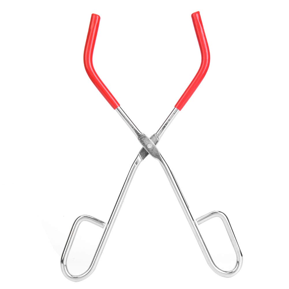 Pinza crogiolo Pinza crogiolo Pinza a morsetto Pinza a prova di corrosione Strumento didattico Pinza laboratorio ad alta pressione Pinza a clip per impianti chimici ufficio