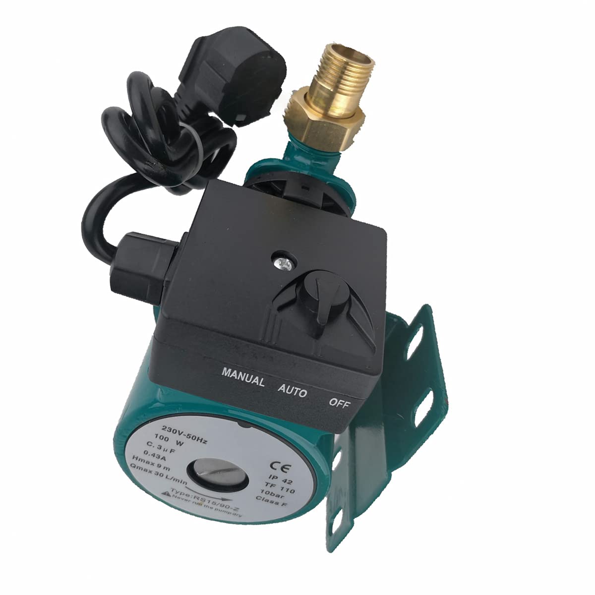 Pompa di aumento automatica della pressione acqua calda per la casa, 230 V/50 Hz, 9 m, pompa booster per acqua solare