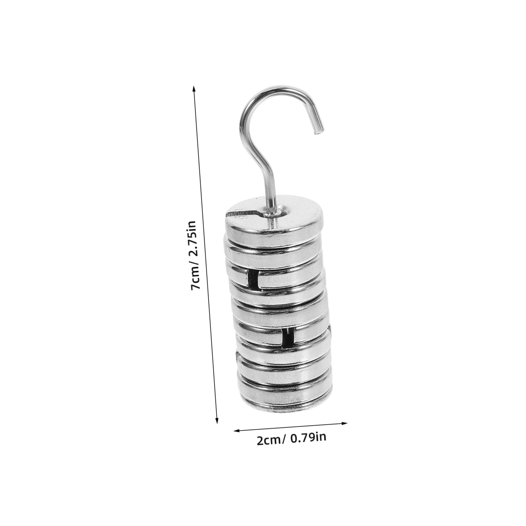 CIYODO Precision Weights Set 100g Total Slotted Hanger Chrome Finish Versatile for Labs