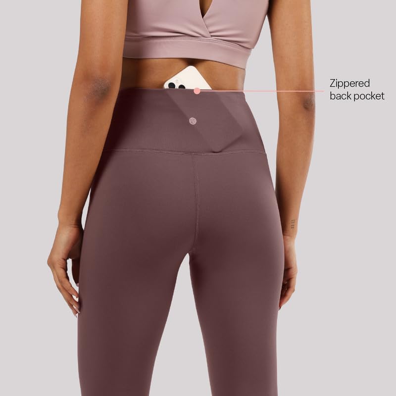 Image of BlissClub The Ultimate Leggings Lite, Ankle Length Tights for Women for Gym, Yoga and Workout with High Waist, Regular (for Women Upto 5'4)