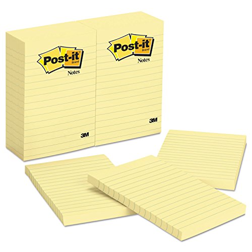 Post-it Original Pads MMM6605PKAST bloc-notes en couleurs pastel pour bureau