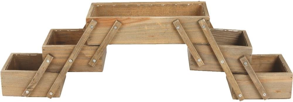 CobraCo 23" Expandable Window Planter- 5 Planting Boxes -Perfect for Herb Garden