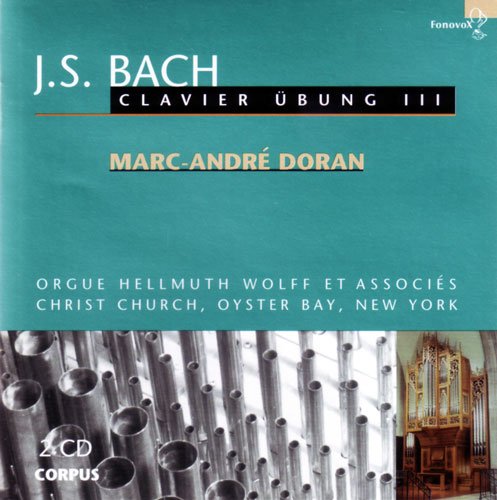 Clavier Ubung Iii/Prelude Et F [Audio CD] Bach, Johann Sebastian