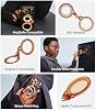 Aulumu G09 Ghost Anillo de agarre magnético infinito 360° | Compatible con MagSafe | PC transparente esmerilado | Fijación magnética estable de doble cara | Incluye soporte para teléfono con anillo - Transparente fantasma 6