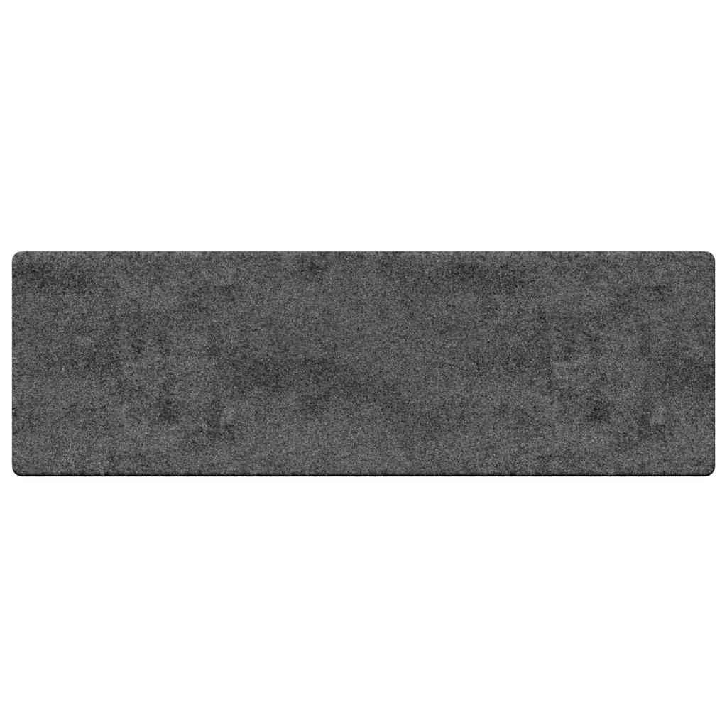 vidaXL Teppichläufer Grau 50 x 300 cm 100% Polypropylen Tuft
