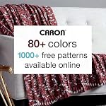 Caron CAR Fils de marbre Jumbo Ombre Carrara - 2 Boîte de 340g/12 oz - 100% Acrylique - #4 Pire (moyen) - 595 Jarrets - Tricot/Crochet