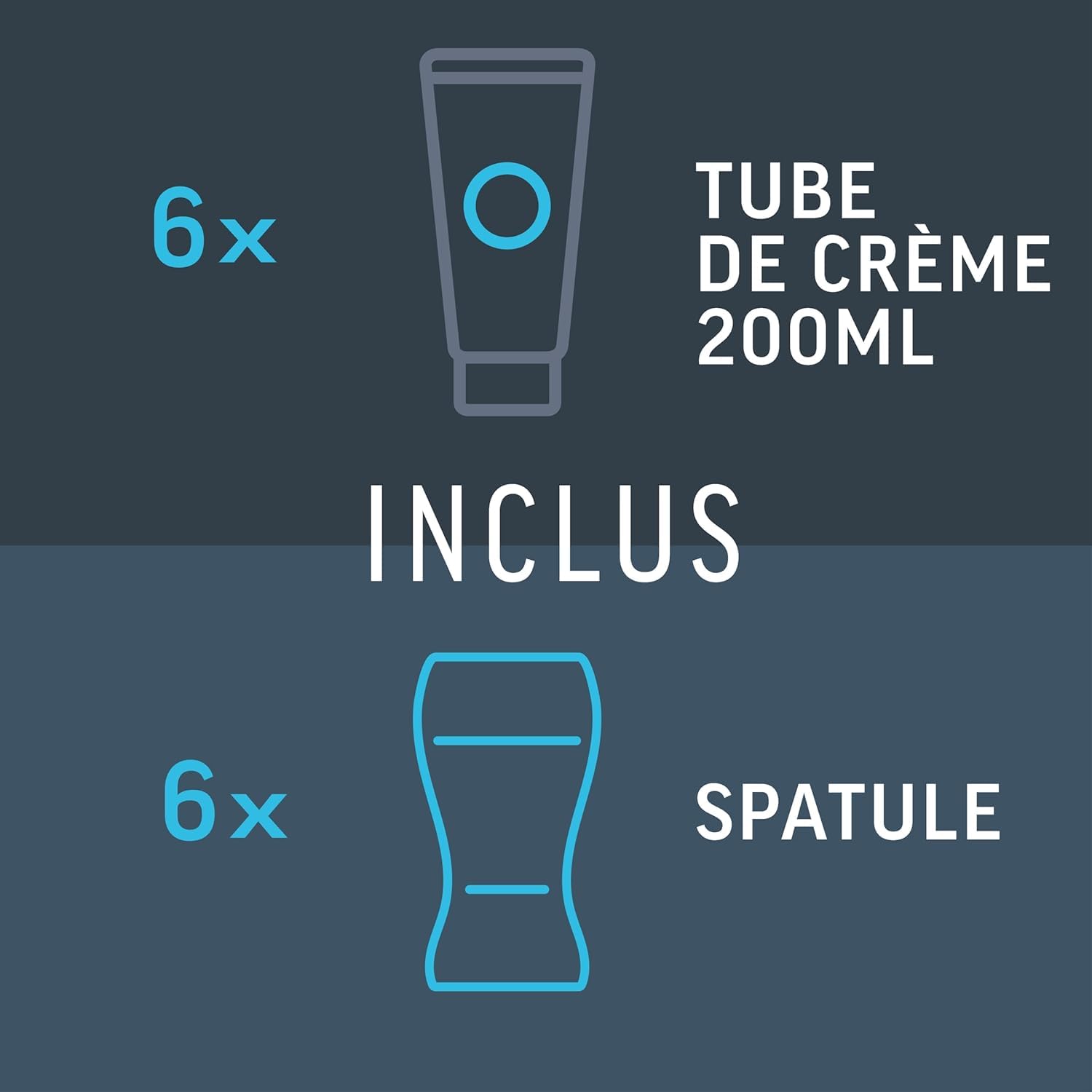 Veet Veet Men Crema Depilatoria da Uomo per Pelli Sensibili 200ml Confezione da 6