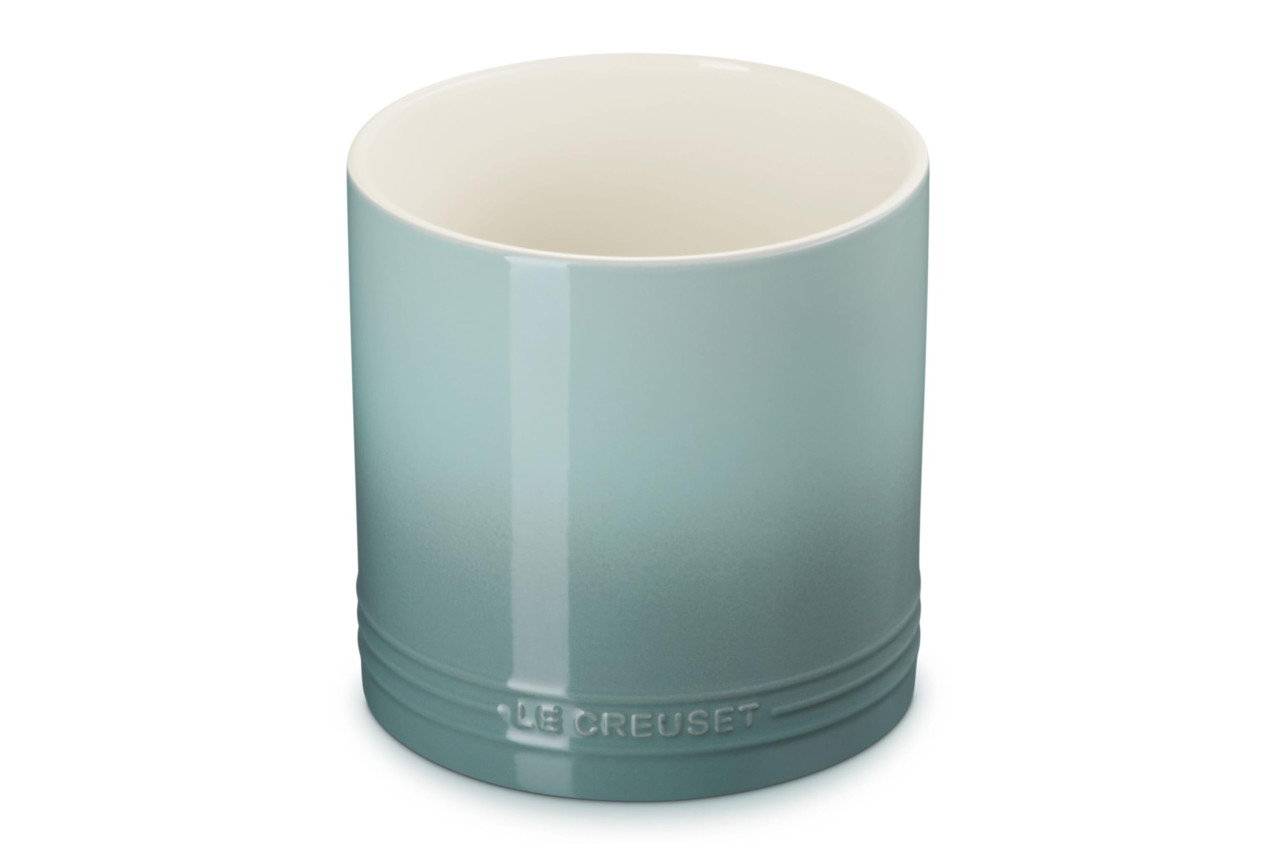 Amazon.com: Le Creuset Stoneware Signature Utensil Crock, 2.7 qt