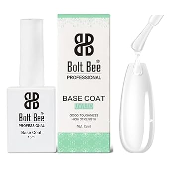 Professional Base Coat – Fast-Drying, Durable with Glossy Finish and Chip Resistance(Base Coat, 100)