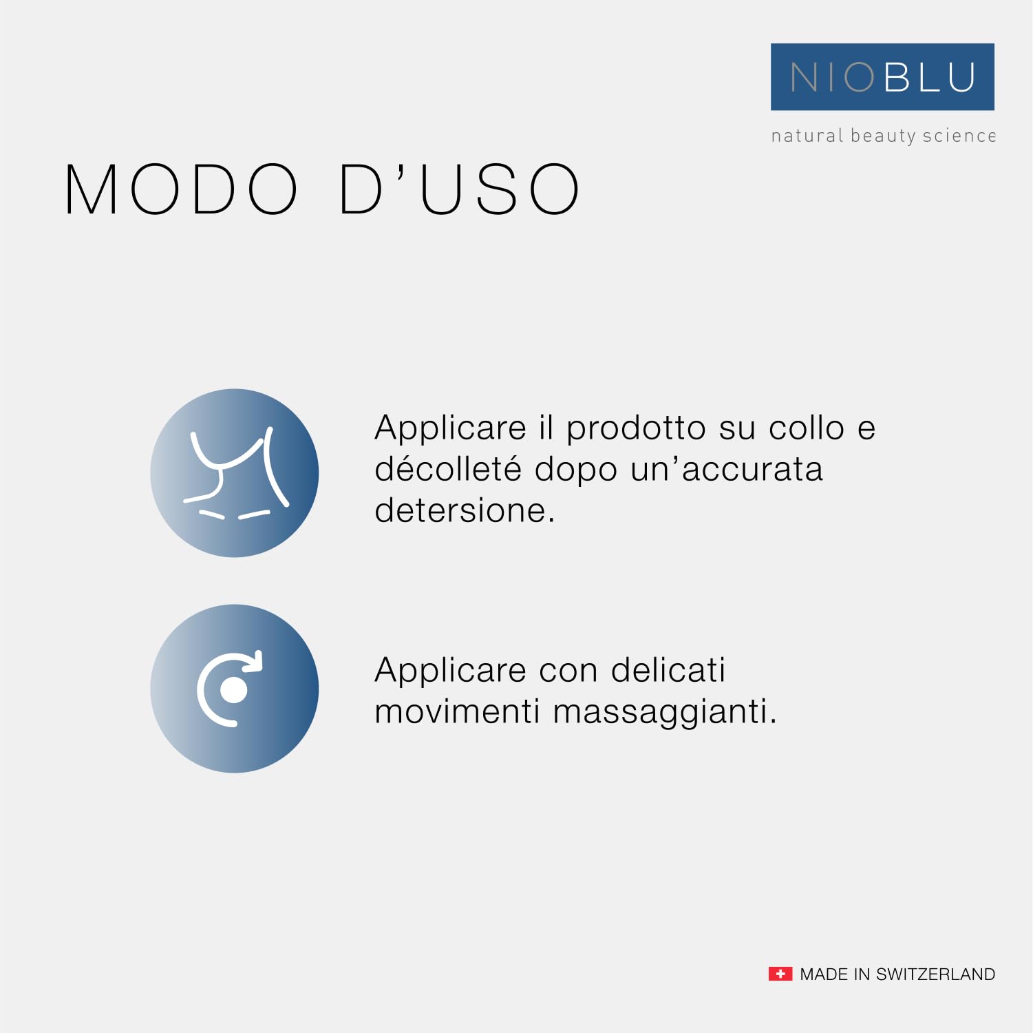 Nio-Crema Collo e Décolleté 50 ml – Con Niosoma NIO-ELASTID, Pullulano e Acerola – Effetto Lifting, Rassodante e Anti-Età per Pelli Mature
