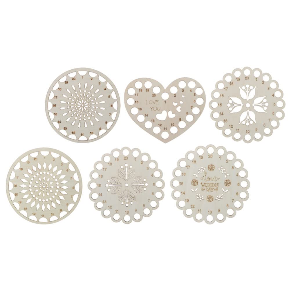 BESPORTBLE Wooden Organizers Embroidery Threads Cross Stitch Organizer Easy to Use Storage Board Set for DIY Embroidery