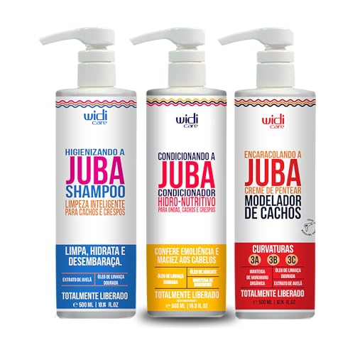 Kit Widi Care Juba Shampoo, Condicionador e Encaracolando