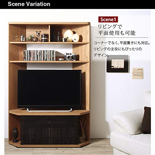 Amazon｜ナチュラル ハイタイプコーナーテレビボード Nova-next ノヴァ