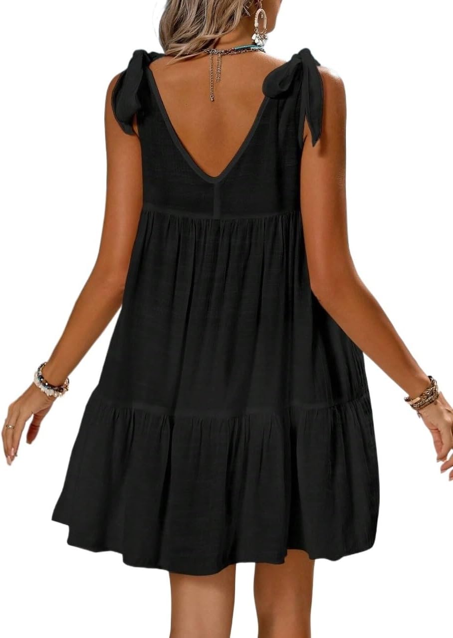 Summer Outfits For Women Solid Color Sleeveless Cover Up cover ups for swimwear
