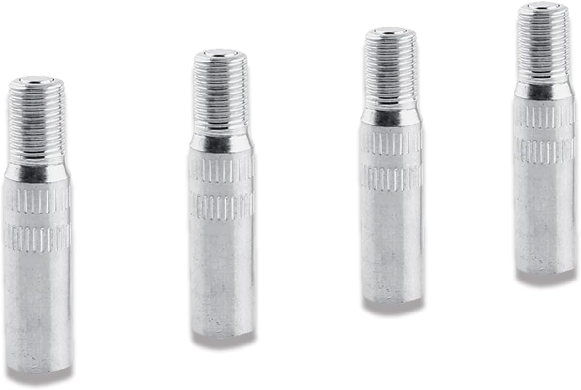 4Pcs Valve Stem Extenders, Metal Tire Valve Extenders Stem
