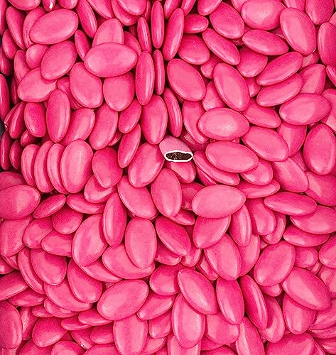 Dragées chocolat 71% de cacao Rose framboise 1kg - pas cher de qualité - environ 280 dragées - Fabrication artisanale en France