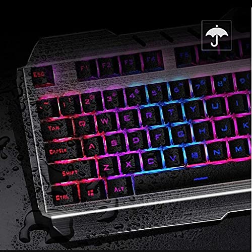 Teclado Gamer Feiyx con Luz RGB USB miniatura 5