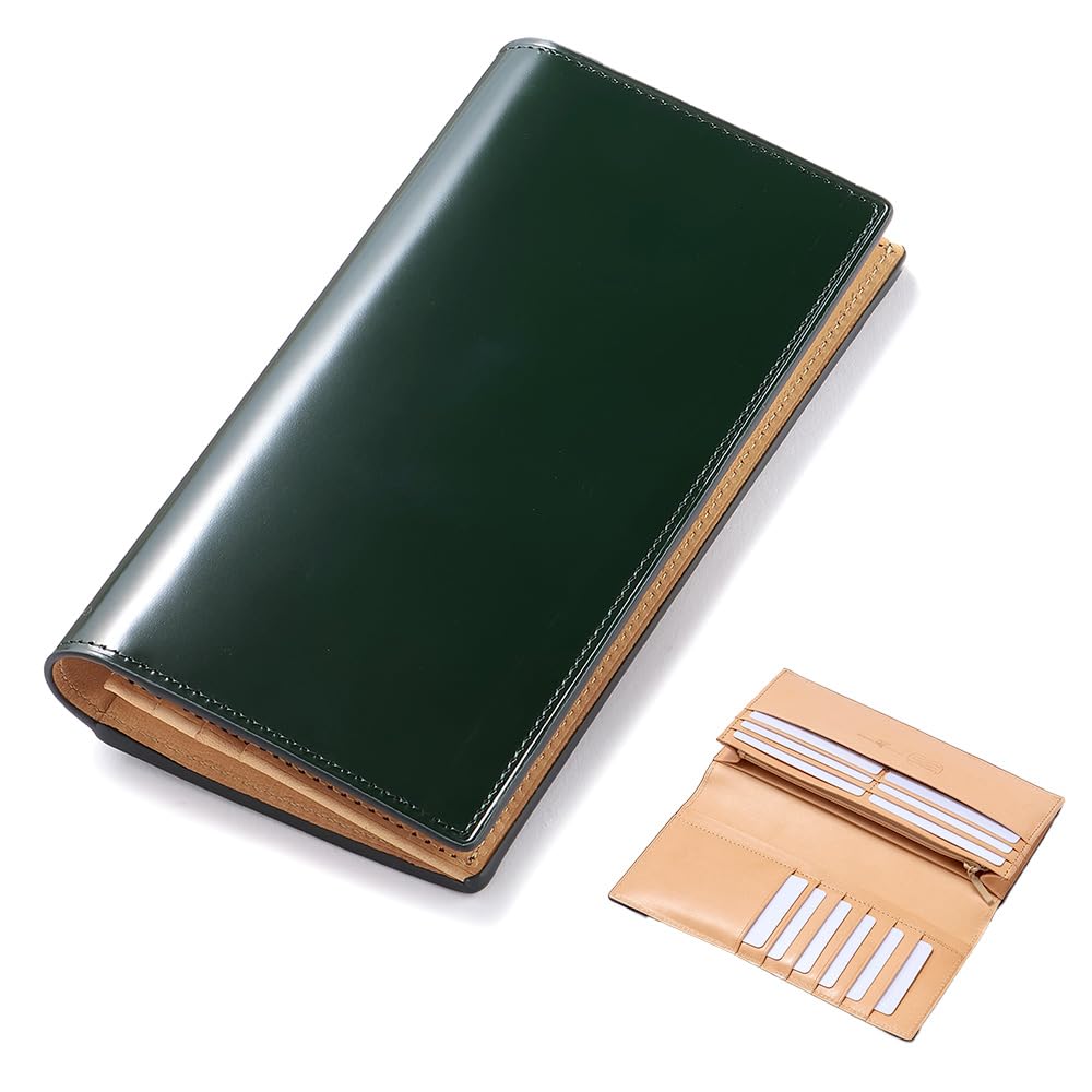 Amazon | [フライングホース] 長財布 ロングウォレット コードバン
