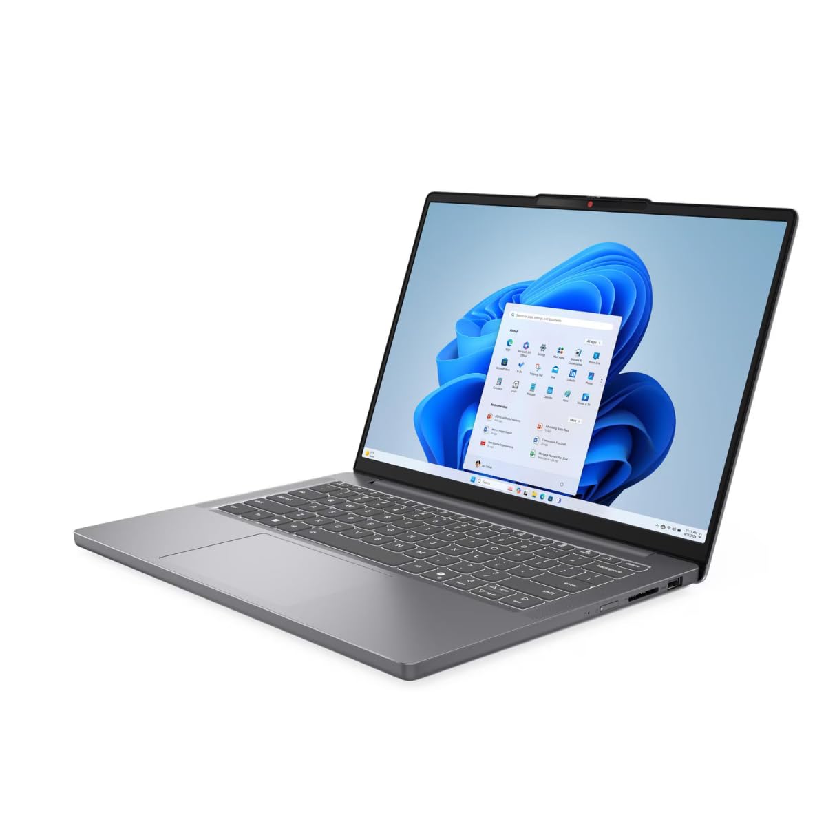 Lenovo IdeaPad Slim 3i Laptop | Pantalla WUXGA de 14" | Intel Core i5 13420H | 16GB RAM | 512GB SSD | Intel UHD Graphics | Win11 | QWERTZ | Luna Grey | 3 meses Premium Care