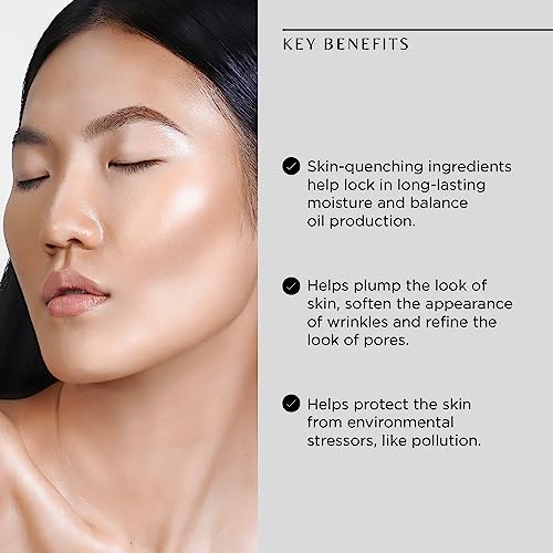 COSMEDIX Skin Thirst Hyaluronic Acid Moisturizer for Daily Skin Care - Hydrating Face Lotion, Pore Minimizer, Makeup Primer - For Smoother Skin - Contains Witch Hazel and Lecithin - Image 5