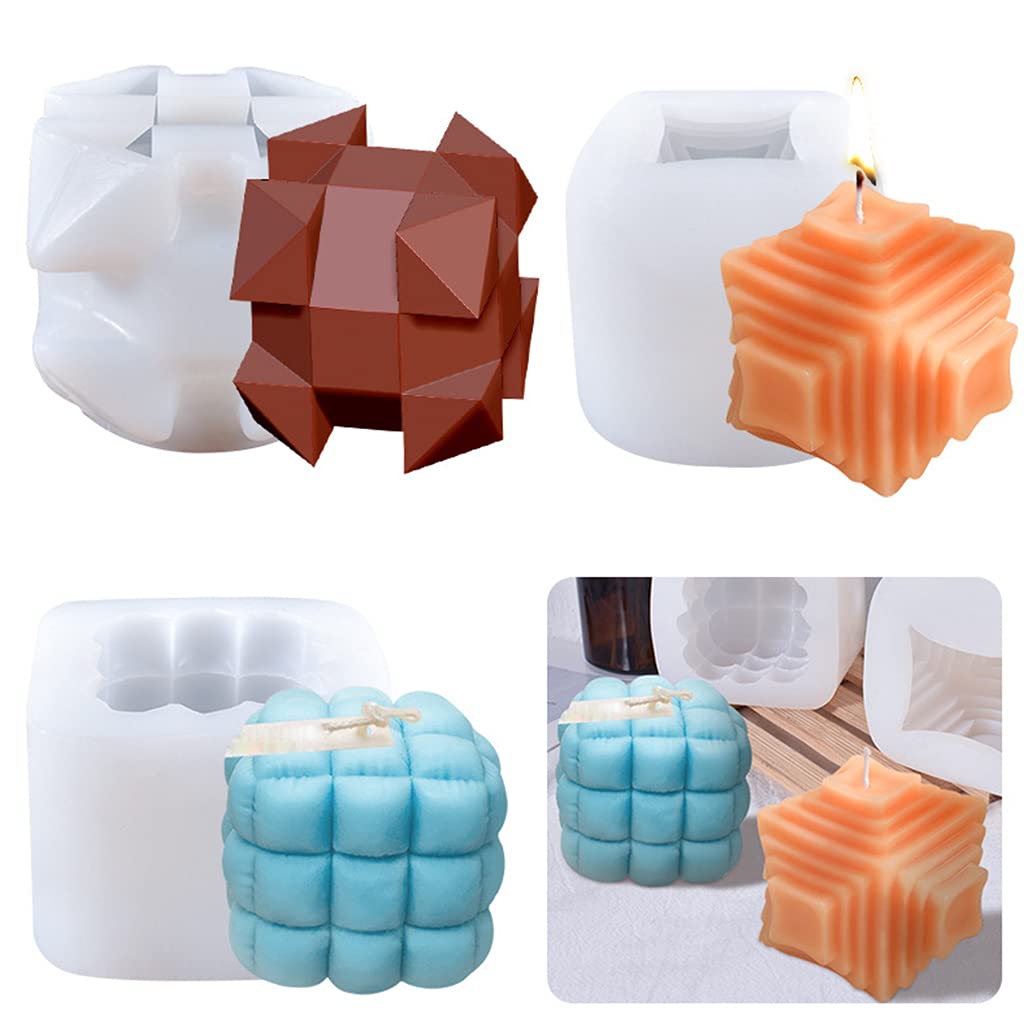 DIY świeca woskowa silikonowe formy do świec sojowych forma do rzemiosła aromaterapia tynk 3D