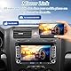 Aphrfamma Autoradio Bluetooth Bildschirm für VW Golf 5 6 Polo T5 Passat Touran Sitz mit Navigation FM/AM, Apple Carplay, Android Auto, SWC, Mirror Link, 2 Din Dab Autoradio Touch Display