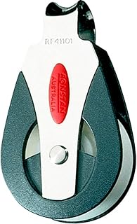 Ronstan RF41101 Pulley Block, Fibrous Rope, 880 lb.