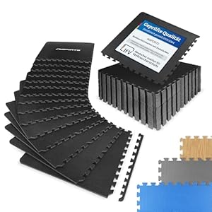 MSports Puzzlematte Set Premium Schutzmatten 8 Stück