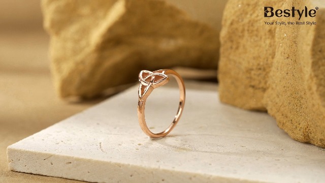 Anello nodo in argento 925, anello promessa, anello donna, anello amore