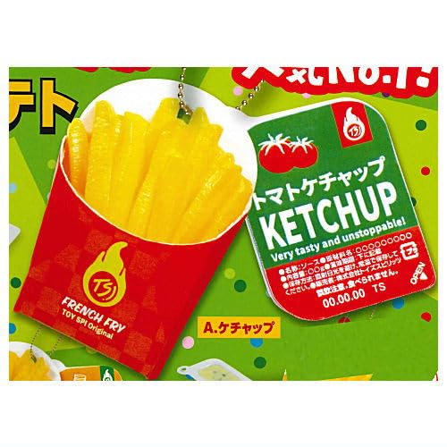 Amazon | ソース付き！フライドポテトマスコット [1.ケチャップ](単品
