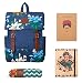 Erik - Pack Frida Kahlo | Trousse, Sac à Dos, Carnet de notes, Bullet Journal | Idée cadeau, Rentrée Scolaire