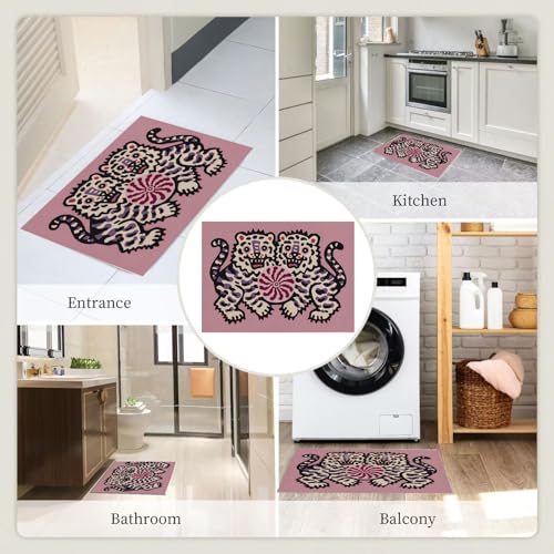Paillasson moelleux en microfibre absorbant et lavable 50x80cm - 8