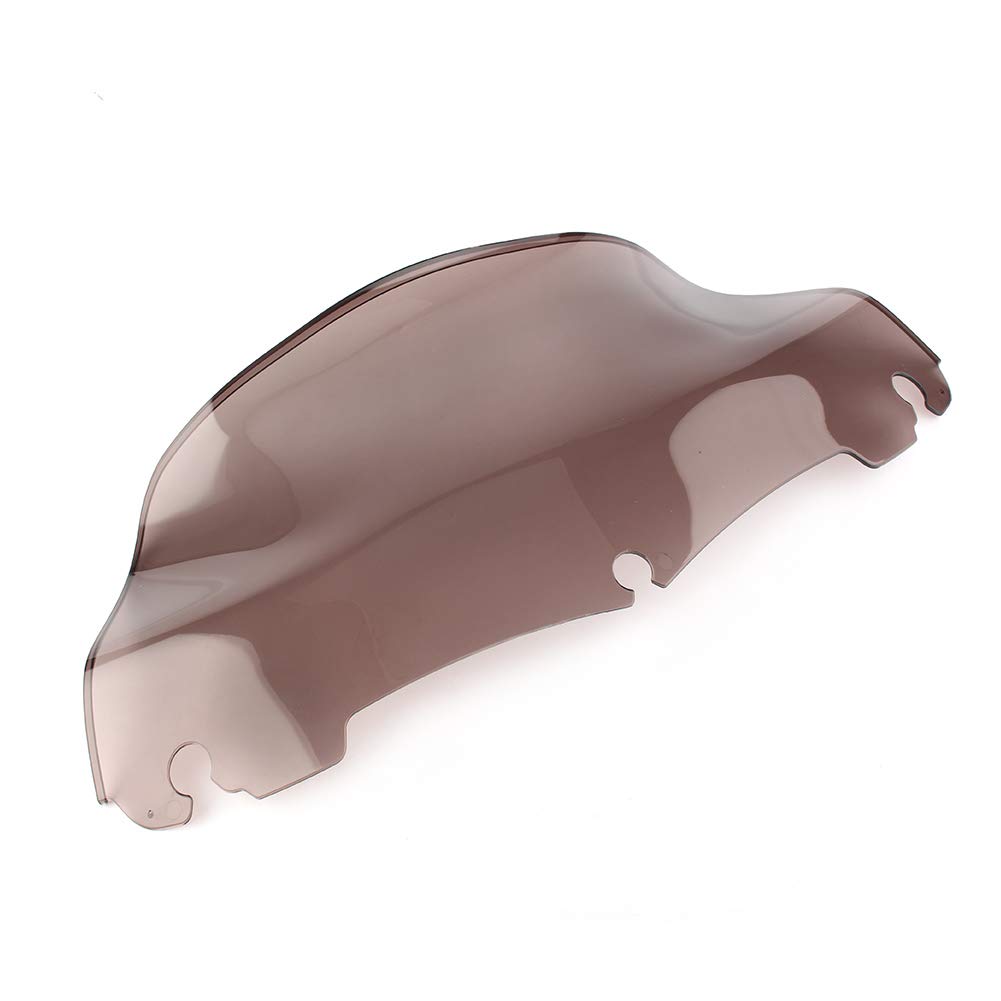 NITTS Electra Glide Street per Touring Moto Parabrezza Parabrezza per H-AR&Ley 2014 2015 2016 9''9 Pollici Onda ABS Plastica Deflettori Parabrezza Moto (Color : Deep-Iridium