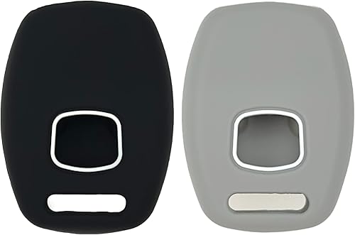 Miniatura 2 de Funda de goma de silicona para llavero compatible con Honda Civic SI Hybrid EX Accord CR-V EX SE Pilot Element KR55WK49308 N5F-A05TAA N5F-S0084A