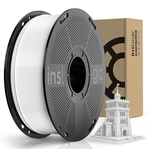 Inslogic High-Speed PLA Filament 1.75mm 3D Printer Filament, 50-600mm/s Rapid Printing PLA,...