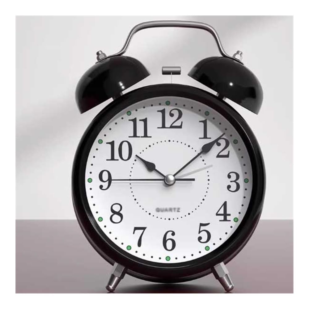 Bp7gVw5sP Loud Alarm Clocks School Bedside Alarm Clock(Black)