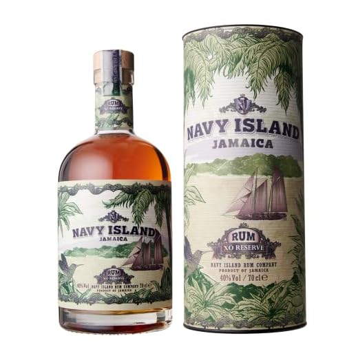Navy Island | XO Reserve - Jamaica Rum | 700 ml | 40% Vol. | Absolut natürlicher Geschmack | Blend aus ausgewählten Rums | Intensive Reifung in Ex-Bourbon Fässern