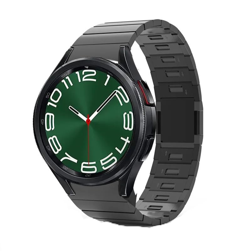 Dado No tool required Quick Release Adjustable Stainless Steel Band Compatible with Samsung Galaxy Watch 6 Classic 47/43mm | 5 Pro 45mm | 4 Classic 46/42mm | Watch 6/5/4 44/40mm