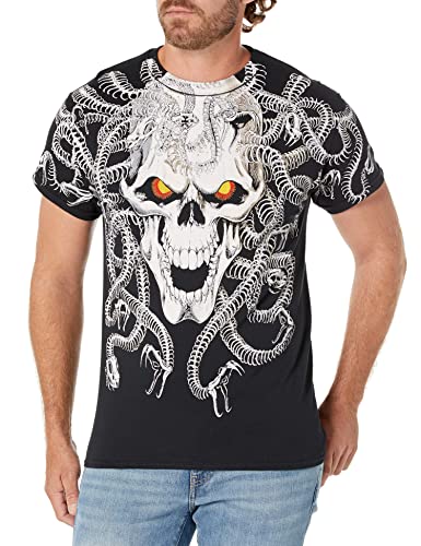 Amazon.com: Liquid Blue Men's Fantasy Medusa All Over Print T