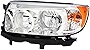 Gold Shrine For Subaru Forester Headlight Lamp 2006 2007 2008 Halogen Driver Left Side